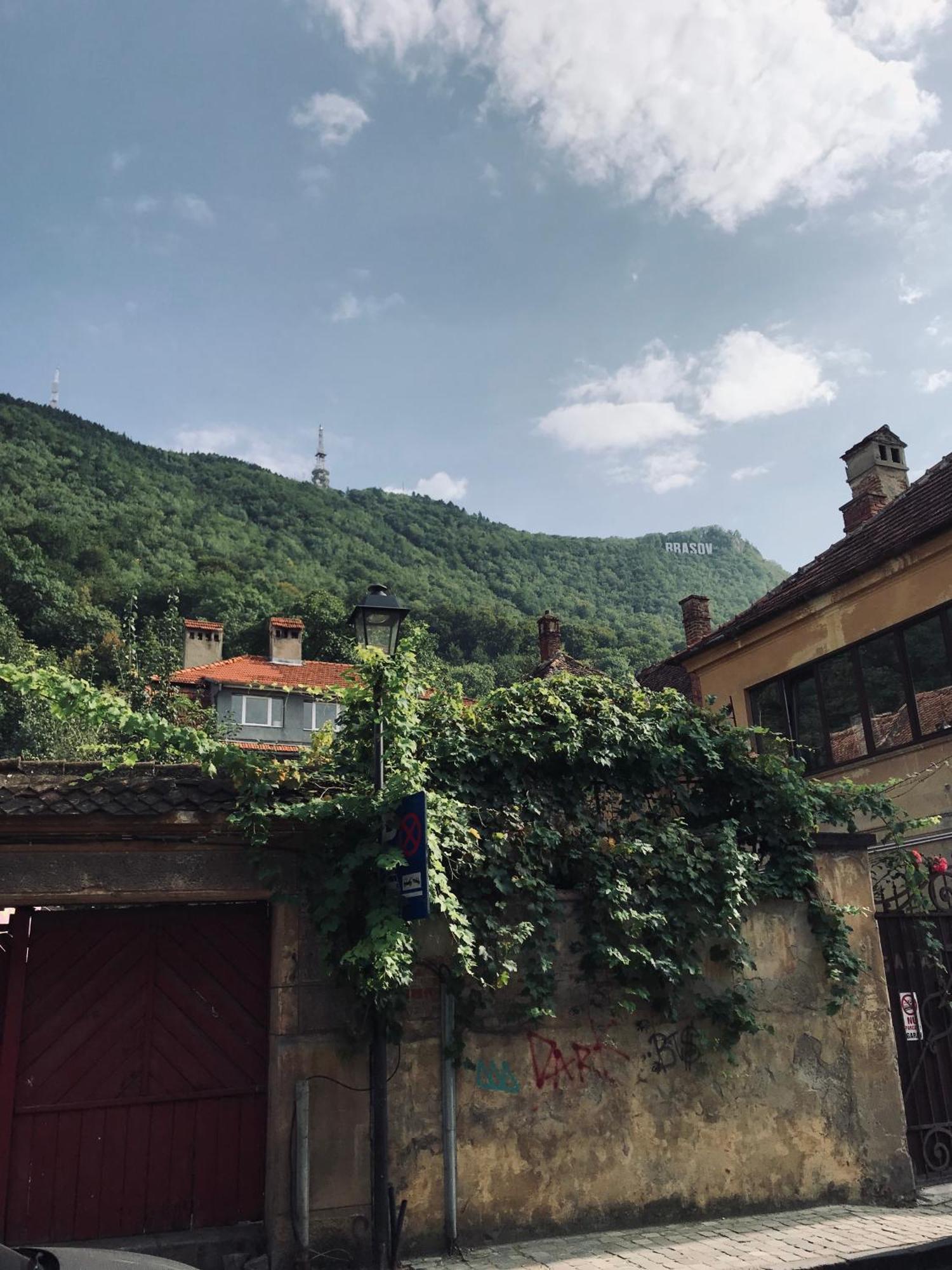 Lovely Brasov Flat With Patio And Mountain Views Apartment Exterior photo